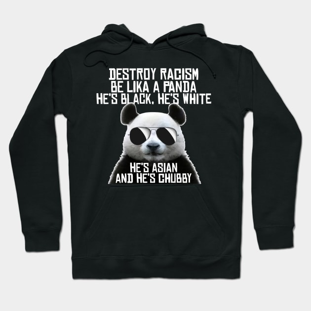 Destroy Racism Hoodie by MDRFables